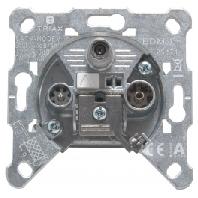 Triax EDM 1 Antennedoos Data, FM, TV Inbouw (in muur) Contactdoos