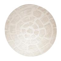 Light & Living Rond Vloerkleed 'Bajelo' 220cm, kleur Beige - thumbnail