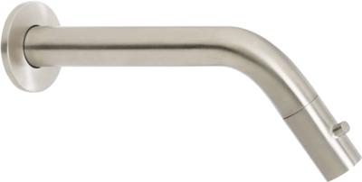 Qisani Flow wand fonteinkraan rvs geborsteld