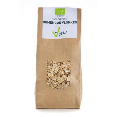 Vitiv Gemengde vlokken bio 500 Gram