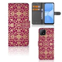 Wallet Case OPPO A73 5G Barok Pink - thumbnail