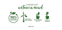 Elho Greenville Pot Blad Groen (Ø 55 cm) - thumbnail