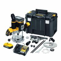 DeWALT DCW620H2 Accu bovenfrees 18V XR 5.0Ah POWERSTACK in TSTAK - thumbnail