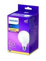 Philips LED 76469200 LED-lamp Energielabel E (A - G) E27 Globe 7 W = 60 W Warmwit (Ø x h) 9.5 cm x 150 mm 1 stuk(s) - thumbnail