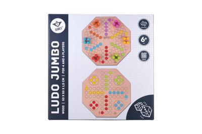 Ludo 50x50x1.5cm Mens erger je niet, hout Ludo 50x50x1.5cm Mens erger je niet, hout