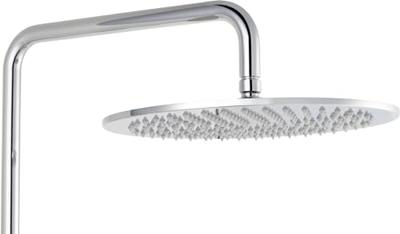 Saqu Total Control regendoucheset met 3 straalsoorten en planchet Ø30cm chroom