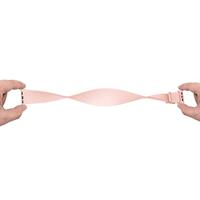 Elastische Solo Loop bandje - Roze - Geschikt voor Apple Watch 44mm / 45mm / 46mm / 49mm - thumbnail