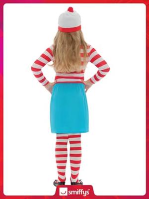 Waar is Wally meisjes kostuum