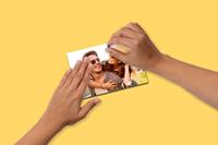 Sigel SI-B1108 Glasmagneetbord Be!Board 45x45 cm + 2 Magneten en Bevestigingsmateriaal Geel - thumbnail