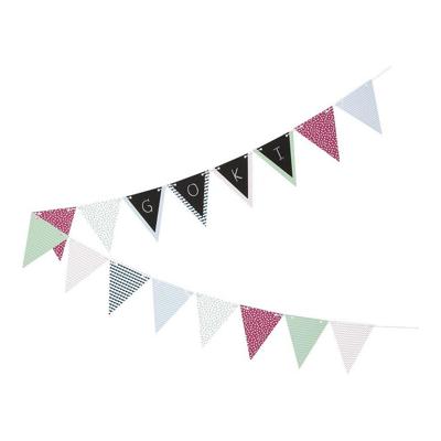 Goki Maak je eigen vlaggenlijn, 5m met krijtje