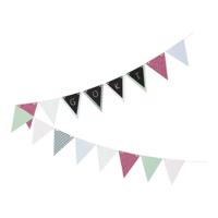 Goki Maak je eigen vlaggenlijn, 5m met krijtje - thumbnail