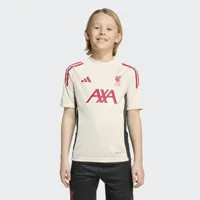 Liverpool Trainingsshirt Junior 2025/2026 - Maat 164 - Kleur: BeigeRood | Soccerfanshop - thumbnail