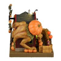Lemax a-maze-ing pumpkin patch bewegend huisje Spooky Town 2024 - thumbnail