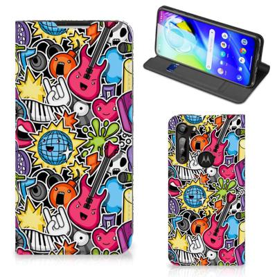 Motorola Moto G8 Power Hippe | Standcase | Punk Rock
