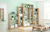 Boekenwinkel Astigarraga Gala Natuurlijk Pijnboom 184 x 80 x 25 cm 6 Planken - thumbnail