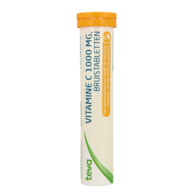 Teva Vitamine C 1000mg bruistabletten 20 Tabletten