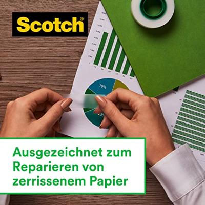 Scotch plakband Scotch Magic Tape value pack met 8 rollen waarvan 1 gratis