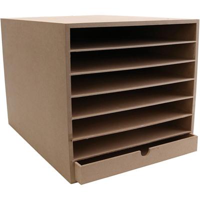 Creativ Company Papier opslag unit, h: 32 cm, d: 45 cm, b: 32 cm, a3, 1 stuk