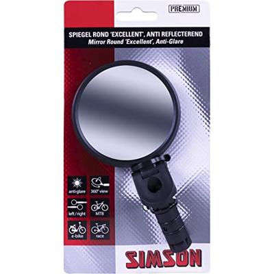 Rema Tip Top Nederland B.V. Simson spiegel excellent rond (dimmend glas)