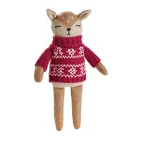 HUNTER Hondenspeelgoed Birka maat 27 cm, kleur bruin/rood - thumbnail
