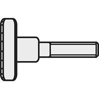 TOOLCRAFT M5*10 D464-5.8:A2K 189350 Kartelbouten M5 10 mm DIN 464 Staal Galvanisch verzinkt 10 stuk(s) - thumbnail
