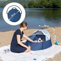 Speelterrein Babyni BABYMOOV blauw wit - thumbnail