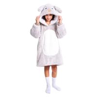 Noxxiez knuffel hoodie medium trui konijn , kinderen tot 160cm - thumbnail