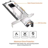 Icy Dock MB840M2P-B interfacekaart/-adapter Intern M.2 - thumbnail
