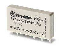 Finder 34.51.7.012.4010 Printrelais 12 V/DC 6 A 1x wisselcontact 1 stuk(s) - thumbnail