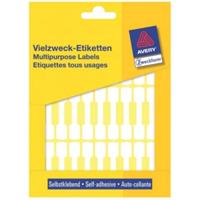 Etiket Avery Zweckform 3335 49x10mm wit 924stuks - thumbnail