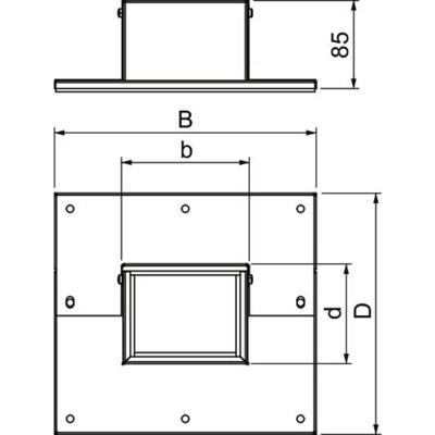 OBO Bettermann 7218126 Wandconsole 1 stuk(s)