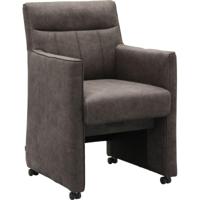 Eetkamerstoel Wesley anthracite - thumbnail