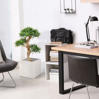 Podocarpus kunstbonsai boom deluxe op voet 65cm - thumbnail