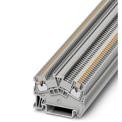 Phoenix Contact 3214547 Doorgangsklem 3.5 mm Snelaansluiting Grijs 50 stuk(s) Phoenix Contact 3214547 Doorgangsklem 3.5 mm Snelaansluiting Grijs 50 stuk(s)