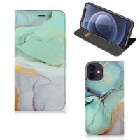 Bookcase voor iPhone 12 Mini Watercolor Mix - thumbnail