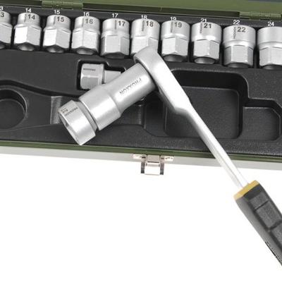 Proxxon Industrial 23604 Dopsleutelset Metrisch 1/2 (12.5 mm) 14-delig