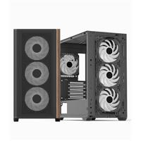 Aerocool D301A V2 zwart/hout - thumbnail