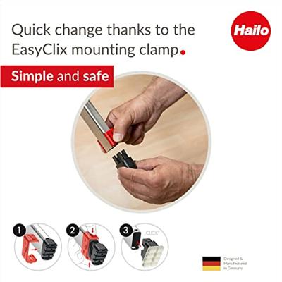Hailo 9947-001 easyclix living l verwisselbare voet - thumbnail