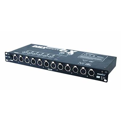 Eurolite DMX Split 6X DMX splitter 6-kanaals 19 inch bouwvorm