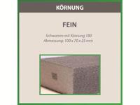 Quadrios 2202T005 Schuurspons 1 stuk korrel 180 1 stuk(s) - thumbnail