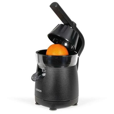 Elektrische citruspers met handvat - LIVOO - DOD211N - 120 W - 1 grote en 1 kleine perskegel - Zwart
