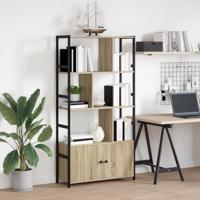 Boekenkast Sonoma eiken 80 x 30 x 155,5 cm Bewerkt hout - thumbnail
