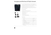 Rexel Secure papiervernietiger X8 - thumbnail
