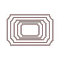 Vaessen Creative • snijmallen tickets 5st. - thumbnail