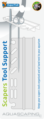Superfish Scapers Tool Support - Acryl Houder voor 7 Aquarium Tools, Geschikt voor 5-16mm Glas Superfish Scapers Tool Support - Acryl Houder voor 7 Aquarium Tools, Geschikt voor 5-16mm Glas