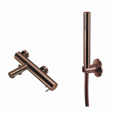 Badset Qisani Flow Opbouw Geborsteld Copper Badset Qisani Flow Opbouw Geborsteld Copper