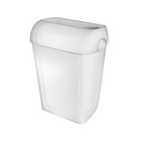 PlastiQline PlastiQline afvalbak 23l met deksel PQA23 - wit - thumbnail
