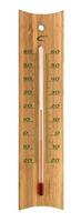 Buitenthermometer bamboe 20 cm - thumbnail
