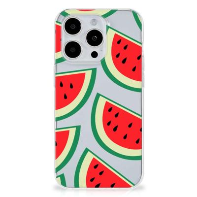iPhone 15 Pro | Siliconen Case | Watermelons