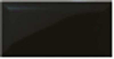 Sottocer Metro Wandtegel | 7.6x15.2 cm | Glans Zwart